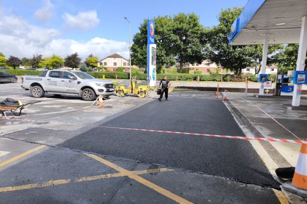Our contractors working in Mountmellick